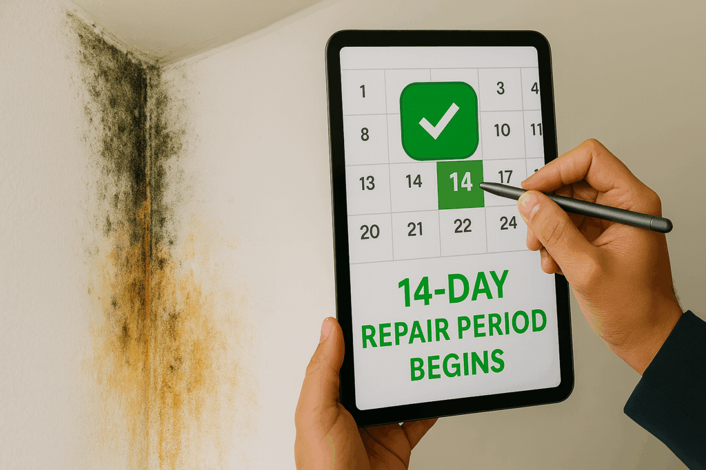 A hand marking a digital calendar